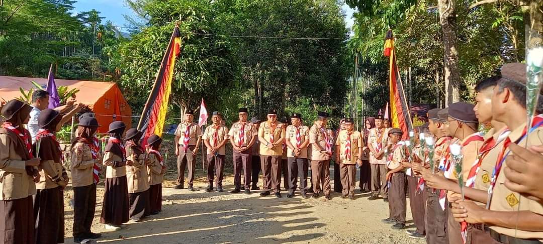 Ratusan Pramuka Berkebutuhan Khusus Kota Padang Dan Padang Pariaman Ikuti Perkemahan Pramuka Di  Lubuk Minturun