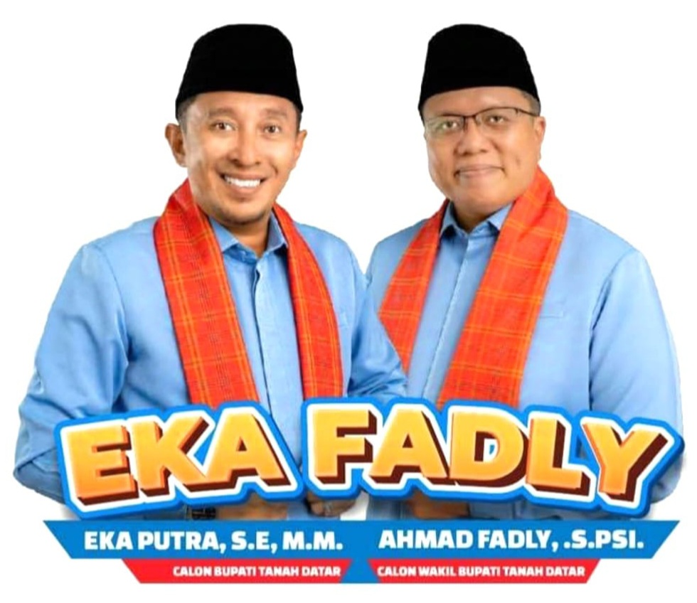 Elektabilitas Calon Bupati Dan Wakil Bupati  Eka Putra Dan Ahmad Fadli Masih Tertinggi  Memenangkan Pilkada 2024