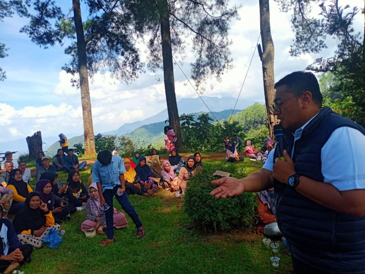 Calon Bupati Richi Aprian Minta Warga 23 Nagari Dari Tarantang Sayang Memberikan Dukungan Dan Memilihnya  27 November Mendatang