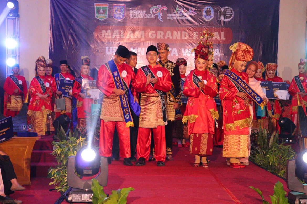M. Yusuf Dan  Stefina Terpilih Sebagai Uda Dan Uni  Duta Wisata Kota Payakumbuh