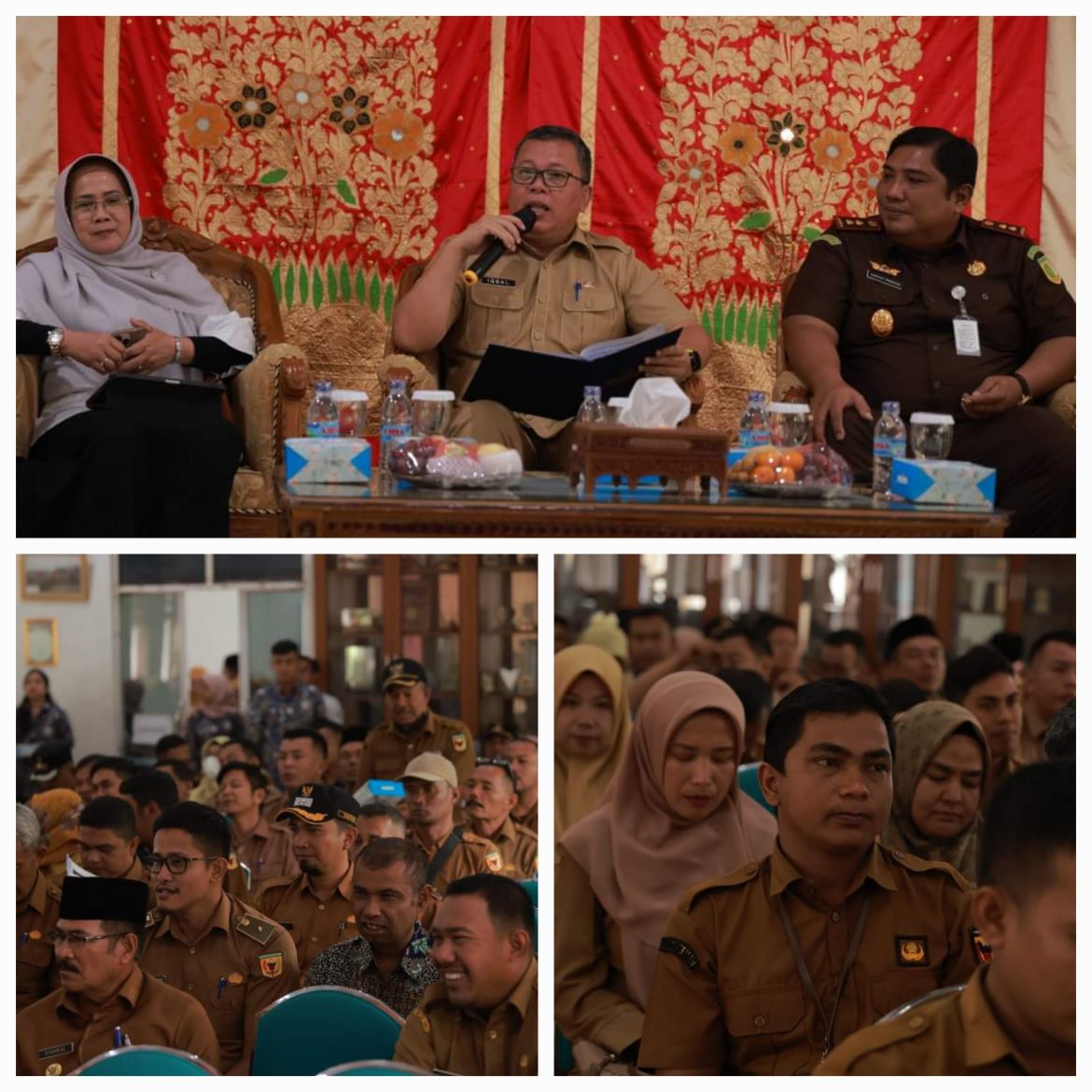 Wali Nagari Se Kabupaten Tanah Datar Ikuti  Workshop Evaluasi Pengelolaan Keuangan dan Pembangunan Desa