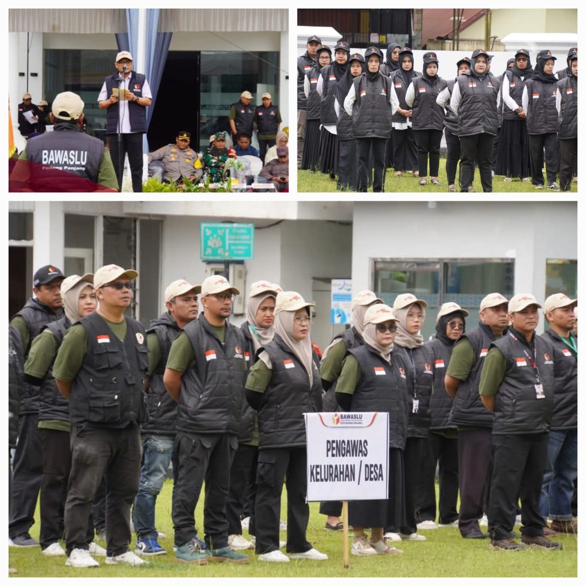 Pj Sekdako Padang Panjang Hadiri Apel Siaga Tingkatkan Pilkada yang Berkualitas, Ini Pesannya