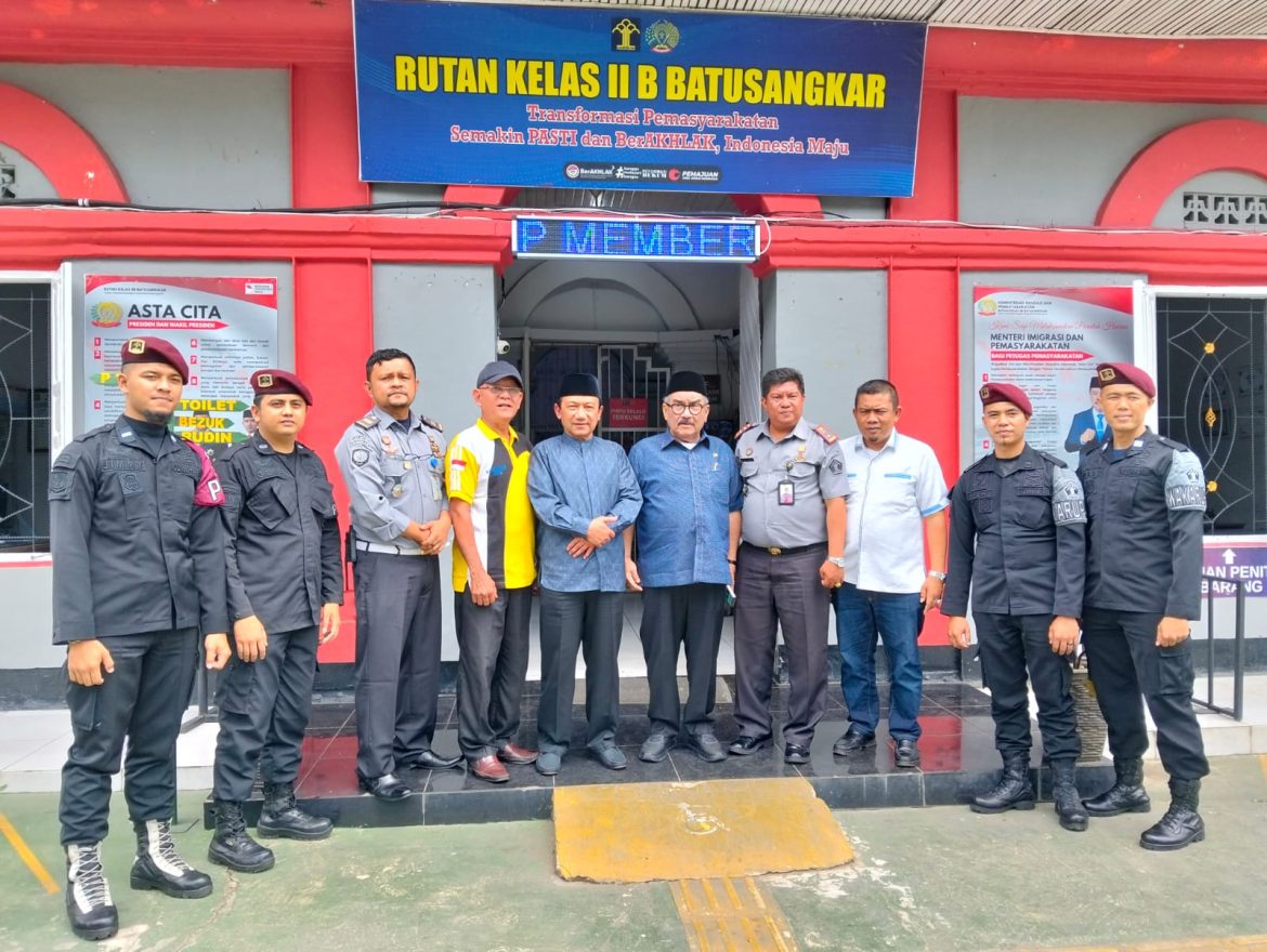 Anggota Komisi XIII   DPR RI M Shadiq Pasadigoe Prihatin Tinggi Tingkat Oversitas Rutan Batusangkar