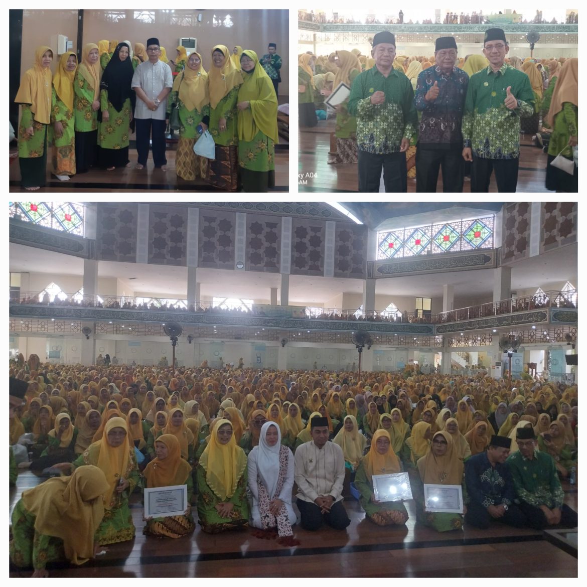 Dihadiri Walikota Solok, Ribuan Anggota Aisyiyah Se Sumbar Ikuti Pengajian Akbar Di Masjid Agung Al Muhsinun