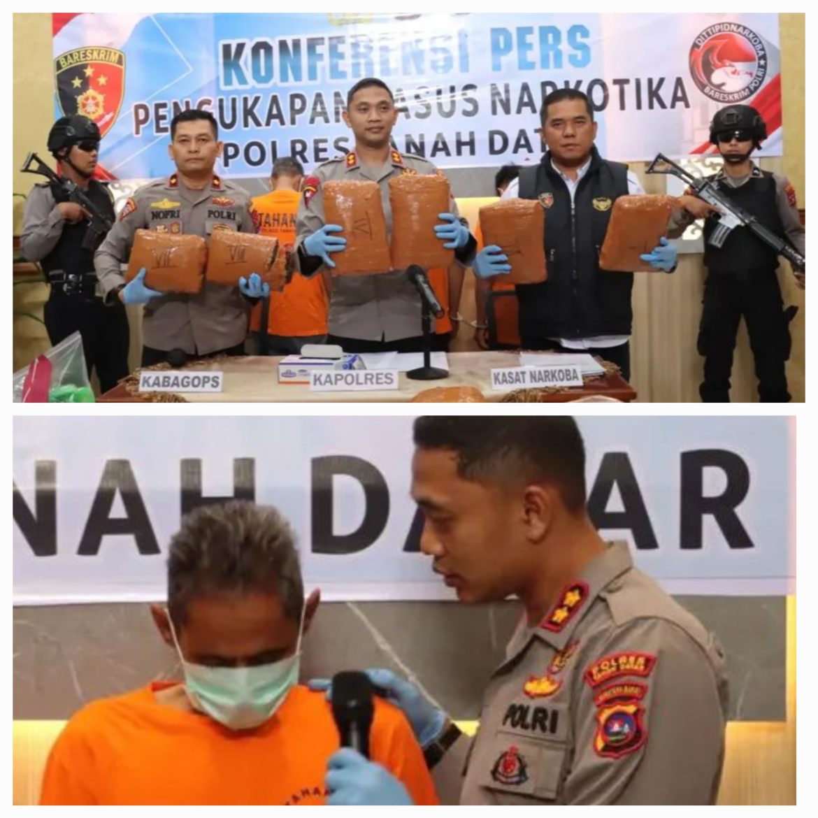 Diduga Mengedarkan Narkotika, Warga Nagari Tapi Selo Lintau Buo Utara Dibekuk Tim Satres Narkoba Polres Tanah Datar