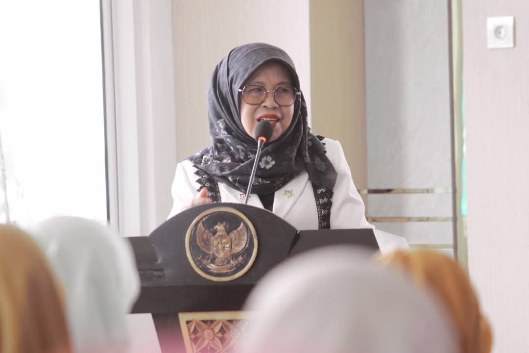 Wakil Bupati Lely Arni Hadiri Musyda Gabungan Organisasi Wanita Dharmasraya, Ini Pesannya