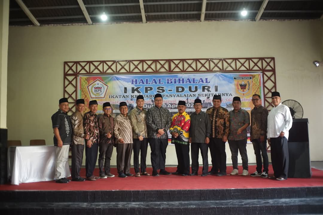 Wakil Bupati Tanah Datar Hadiri  Halal Bihalal Ikatan Keluarga Panyalaian Sekitarnya (IKPS) Duri