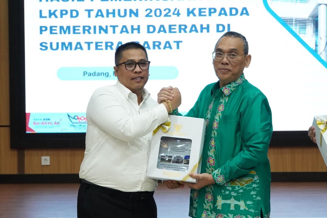Padang Panjang Raih Predikat WTP Ke 9 Kali Dari BPK Sumbar