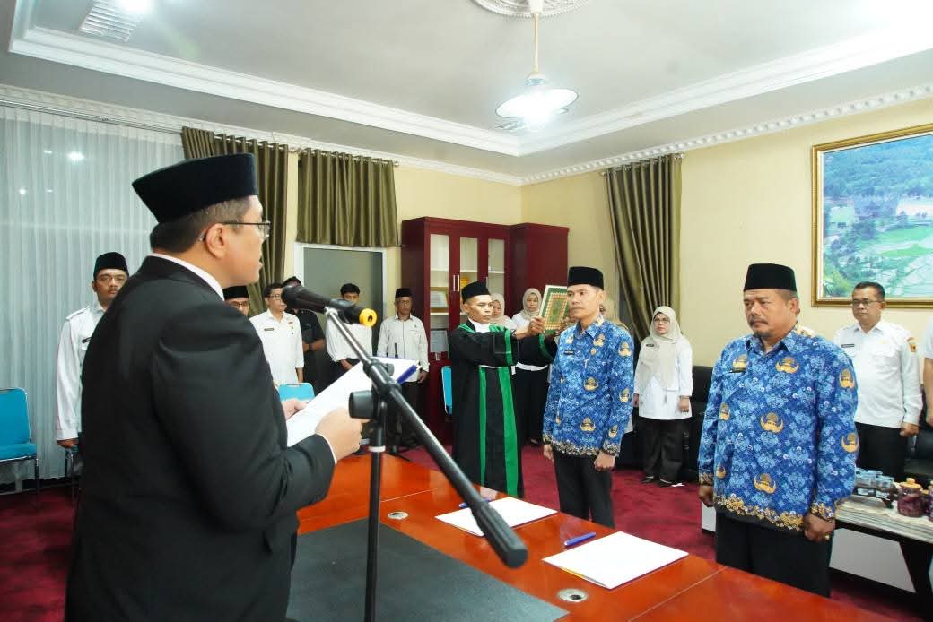 Wakil Bupati Tanah Datar : Pejabat Yang Dilantik Harus Menjaga Integritas