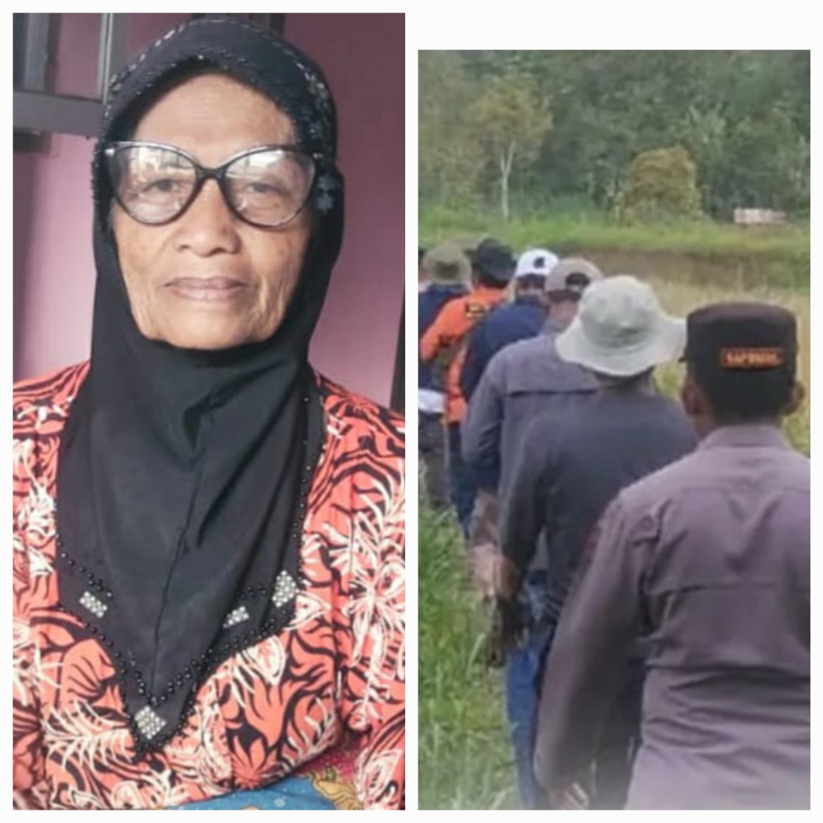 Warga Nagari Padang Laweh Sungai Tarab Yang Hilang Sejak Sabtu Lalu Masih Belum Ditemukan