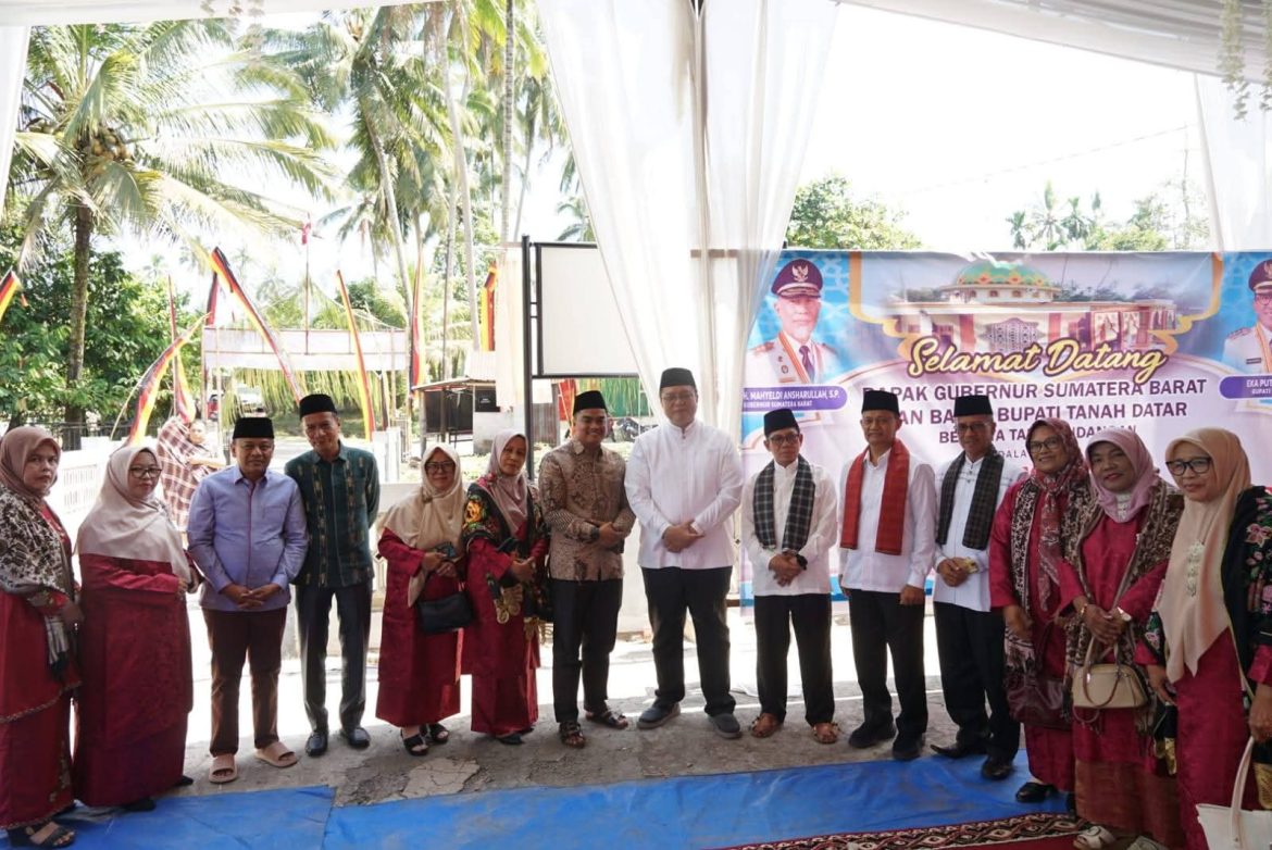 Masjid Abdul Djalil Nurul Hamdi Kubu Rajo Lima Kaum Diresmikan Wakil Bupati Tanah Datar