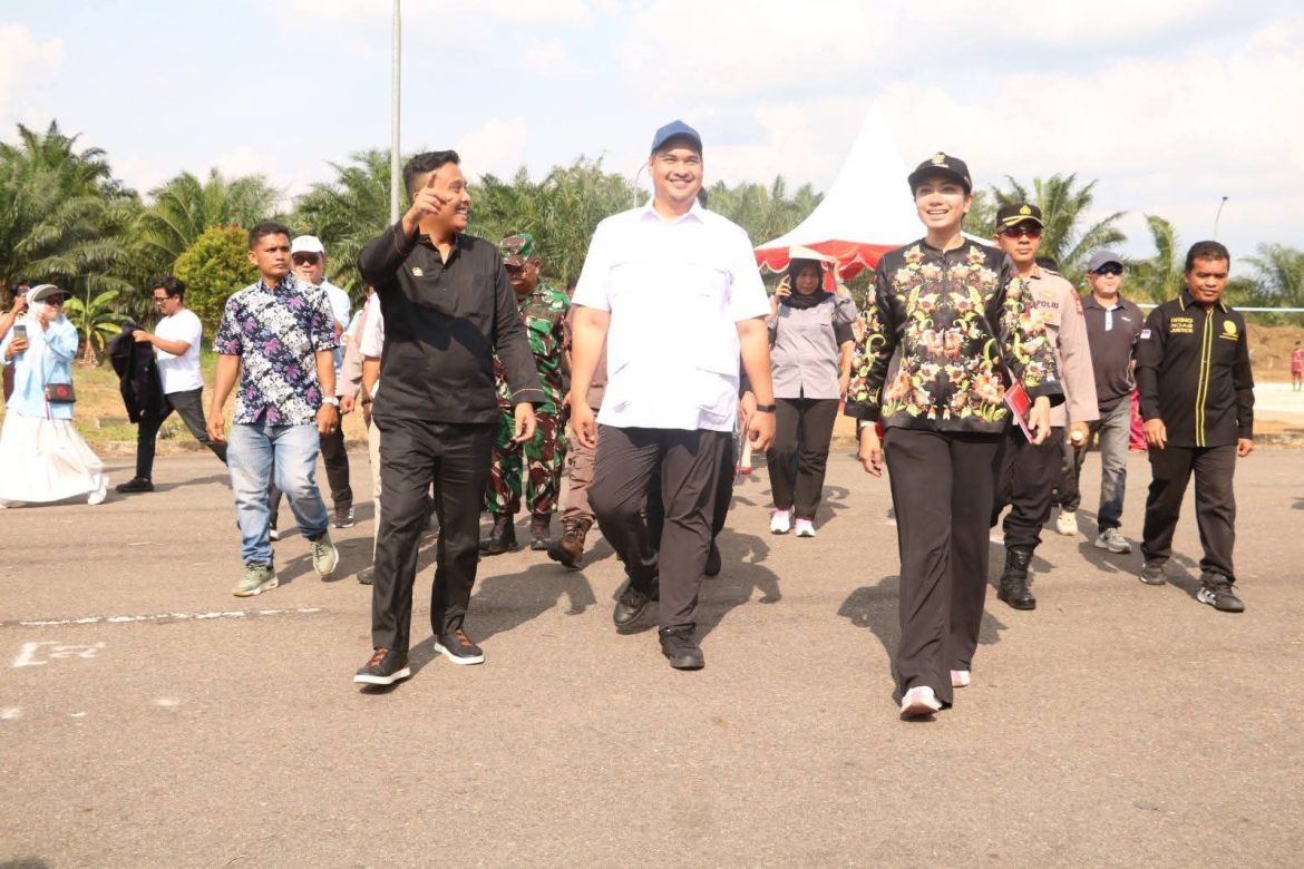 Menteri Pemuda Dan Olahraga RI Dukung Langkah Bupati Annisa Memajukan Olahraga Di Dharmasraya