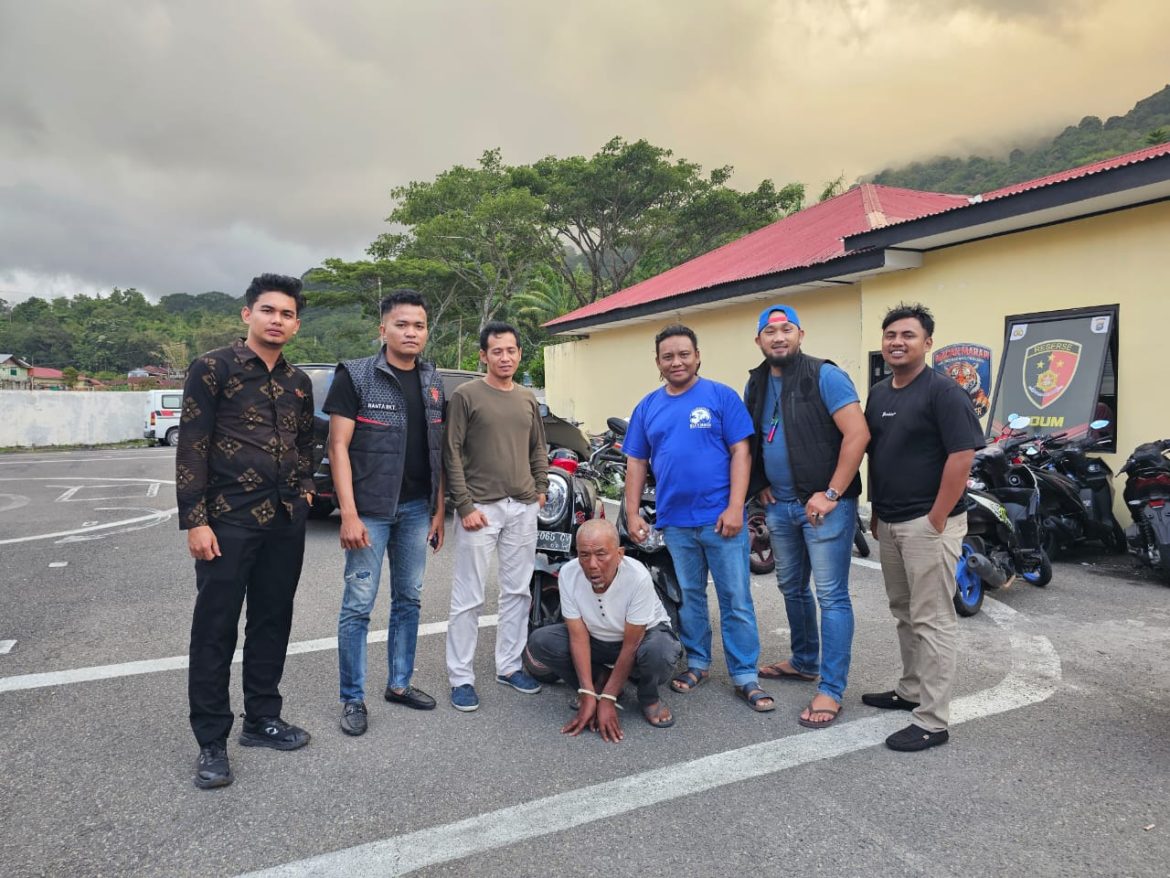 Diduga Melakukan Curanmor, Warga Bukit Surungan Jef Dibekuk Tim Polres Padang Panjang