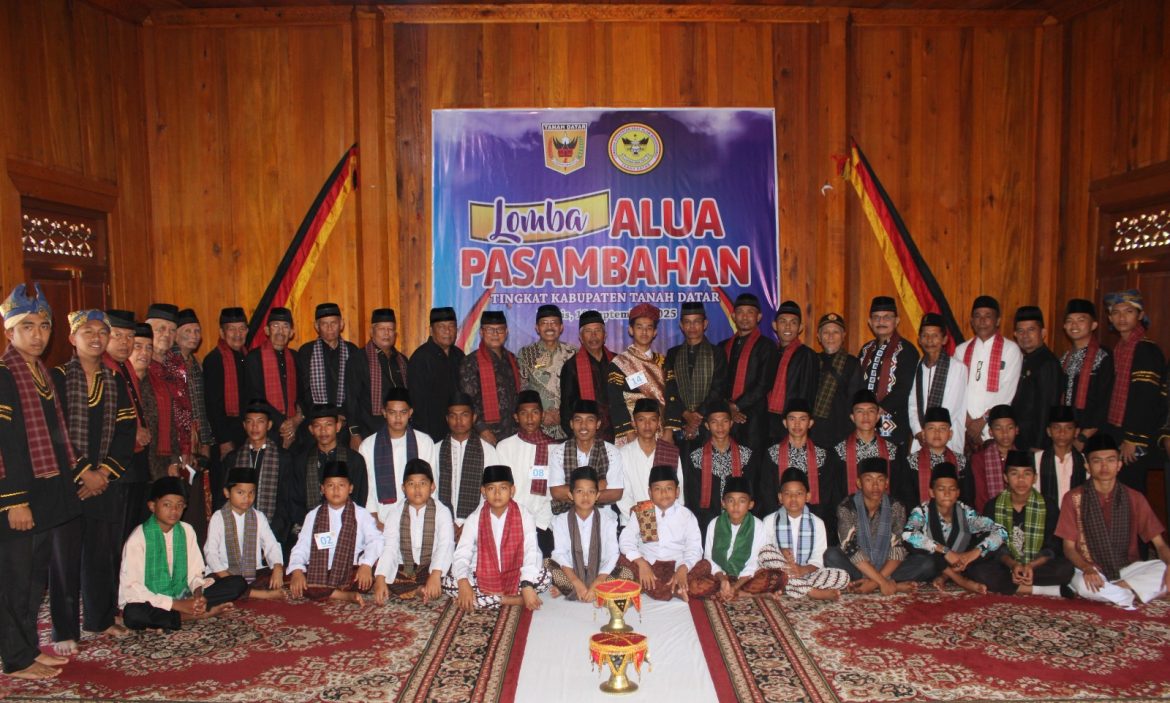 Lomba Alua Pasambahan Tingkat Kecamatan di Tanah Datar, Siap Kembangkan ke Tingkat Nagari