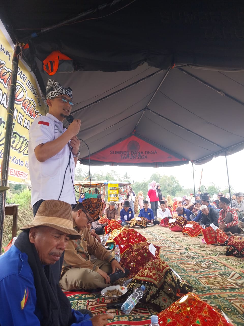 Pemuka Masyarakat Nagari Sungai Tarab Usulkan Tim Kesehatan di Setiap Alek Pacu Jawi
