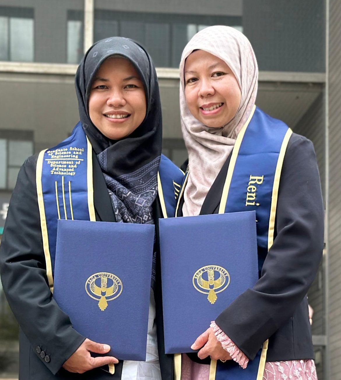 Kisah Inspiratif Dua Saudari Asal Tanah Datar Sukses Raih Doktor di Jepang
