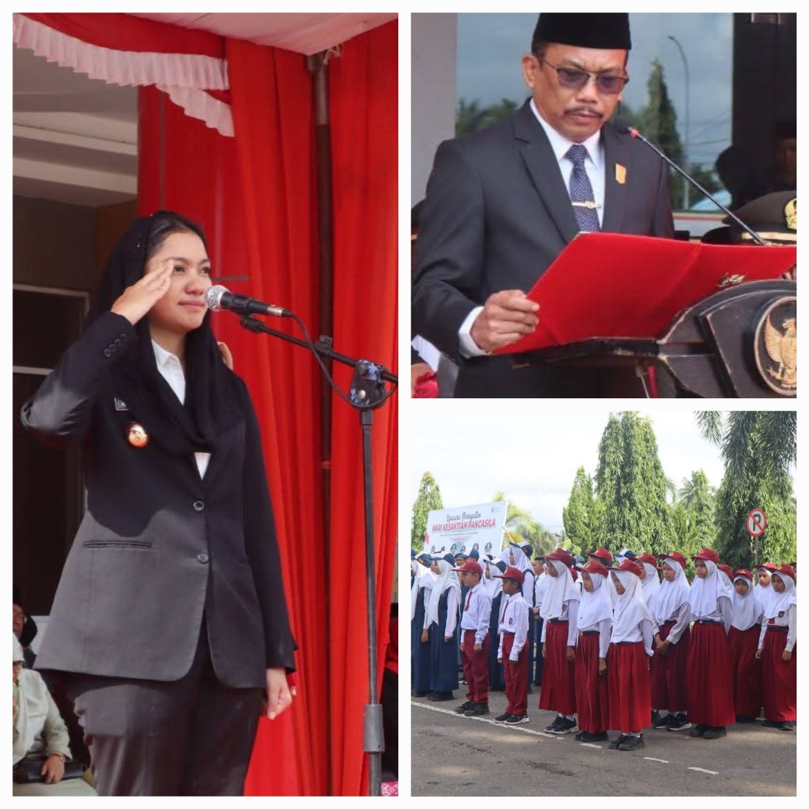 Peringatan Hari Kesaktian Pancasila Di Dharmasraya Berlangsung Khidmat, Ini Pesan Bupati