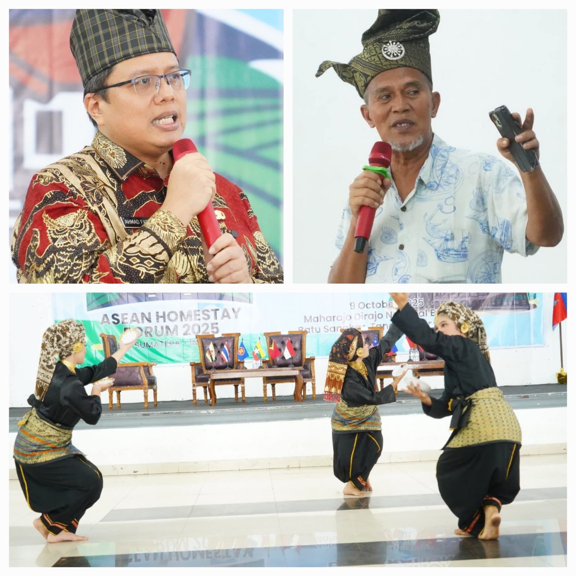 Presiden of Malaysian Homestay Dt. Sahariman Puji Keindahan Alam Tanah Datar