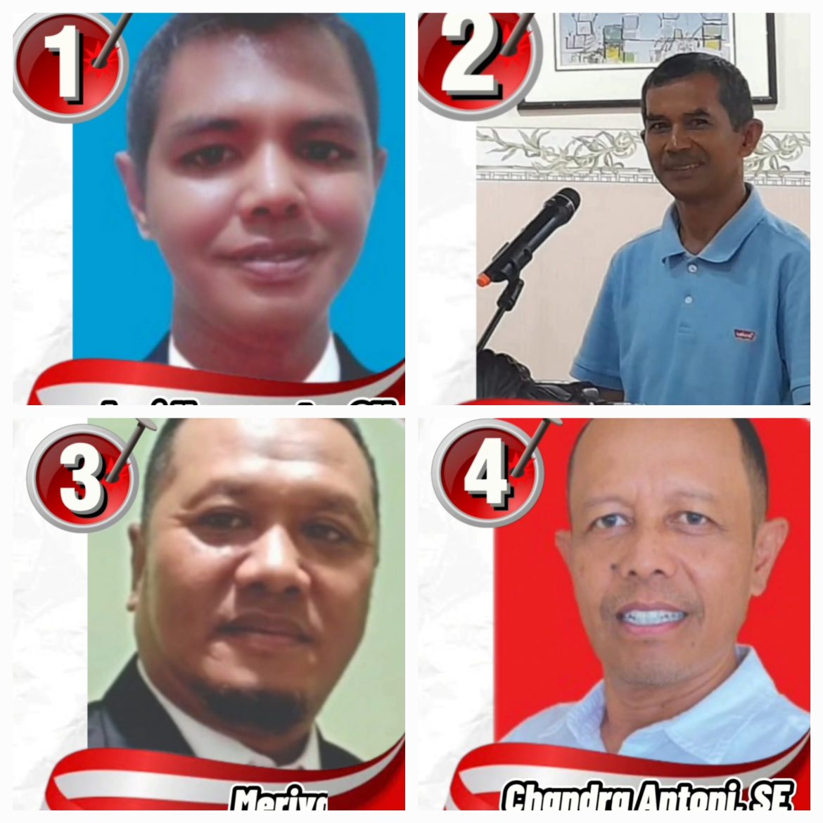 Dipilih 25 Oktober 2025, Empat Calon Ketua PWI Tanah Datar Resmi Kantongi Nomor Urutnya