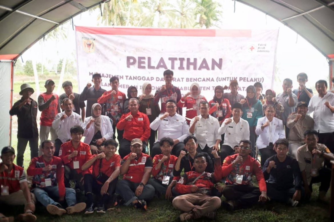 Wakil Bupati Ahmad Fadly Buka Pelatihan Manajemen Tanggap Darurat Bencana  Bagi PMI Kabupaten Tanah Datar