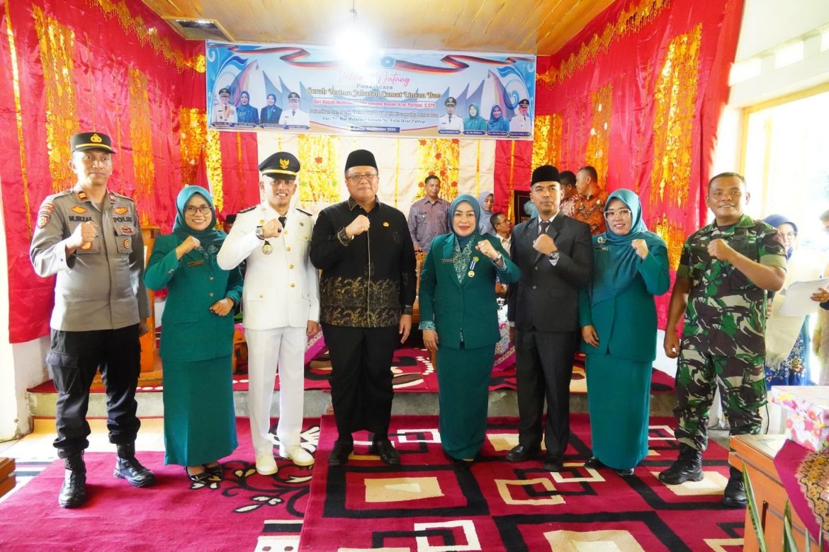 Ikrar Pahlepi, S.STP Camat Lintau Buo, Ini Pesan Wakil Bupati Tanah Datar
