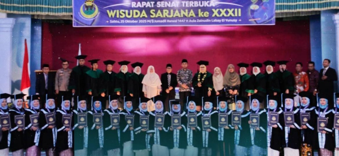 STIT Diniyyah Puteri Padang Panjang  Resmi Wisuda 33 Lulusannya