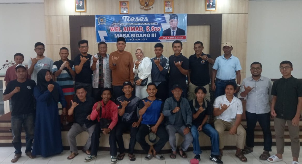 Lewat Reses, Wel Ahmad Tegaskan Komitmen Majukan Pencak Silat Tanah Datar