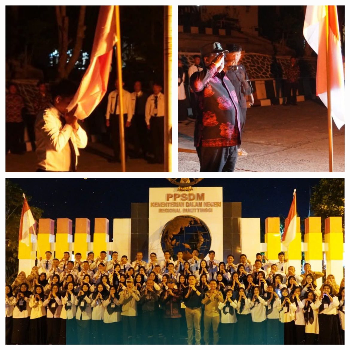 70 Peserta Orientasi PPPK Kota Padang Panjang Ditutup Wali Kota  Dengan Upacara Api Semangat Bela Negara