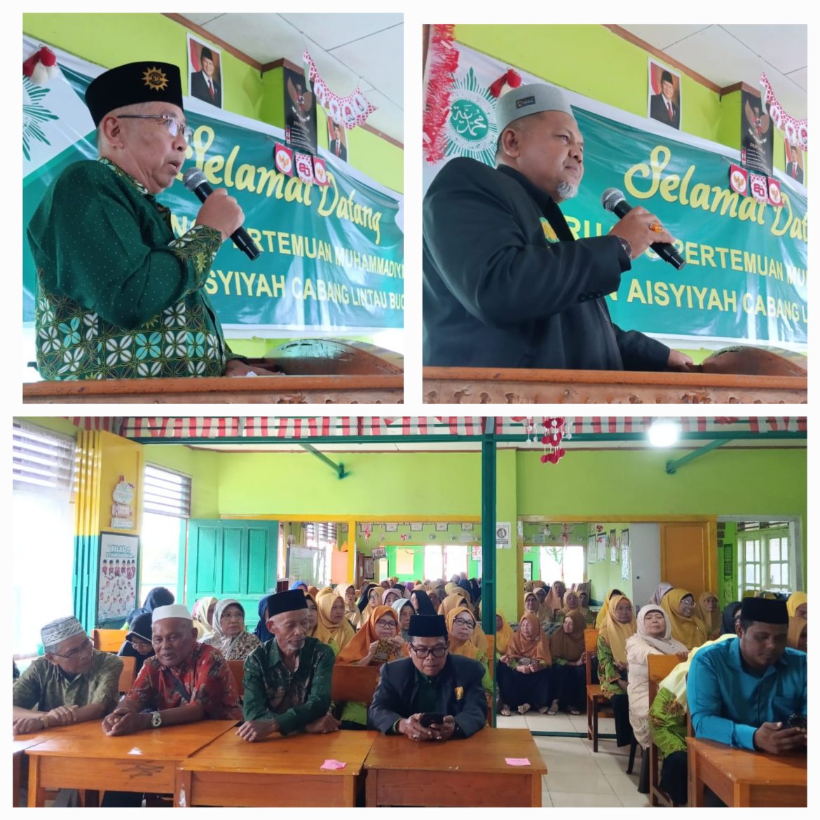 Warga Muhammadiyah Dan Aisyiyah Lintau Buo Semarakkan Pengajian Milad Muhammadiyah ke-113