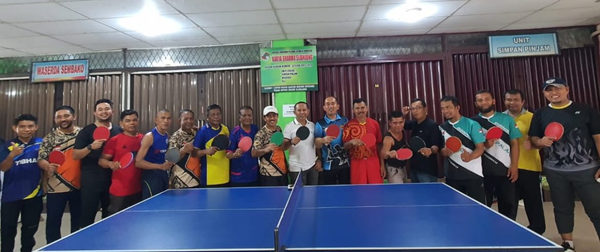 PTM Palapa Tanah Datar Jalin Silaturahmi Lewat Pertandingan Persahabatan dengan PTMSI Kabupaten Sijunjuang