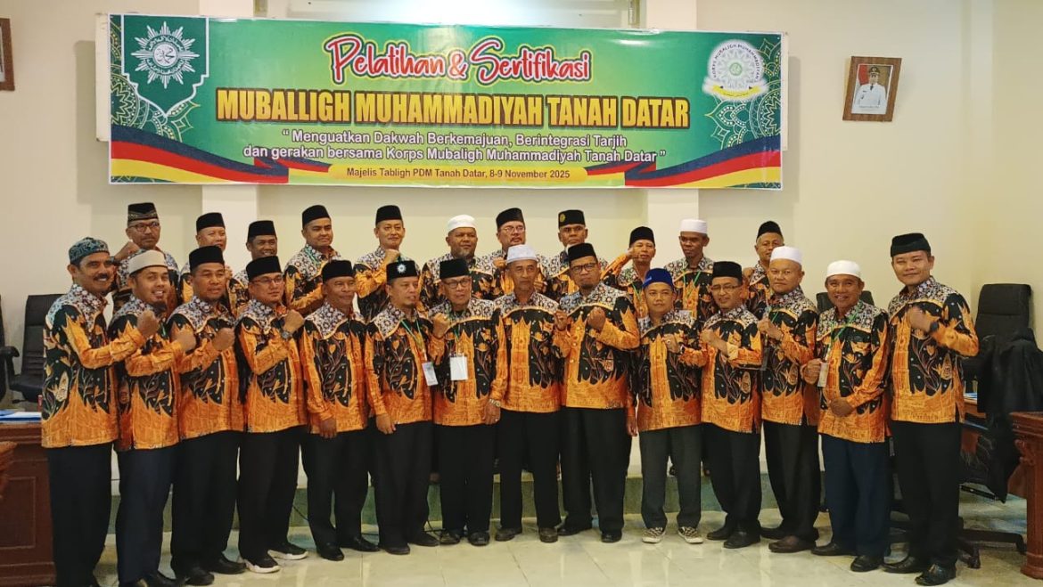 Diikuti 120 Peserta, PWM Sumbar  Dr. Bakhtiar, M.Ag Buka Pelatihan Manhaj Tarjih Muhammadiyah