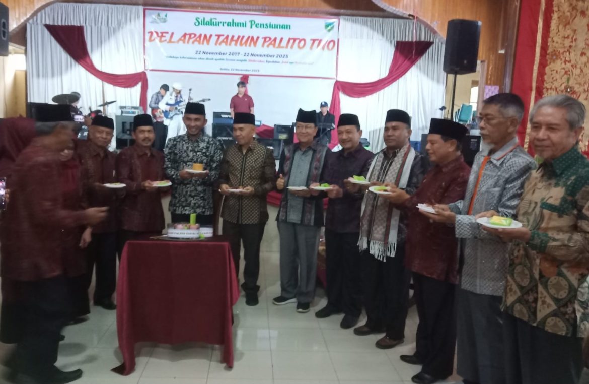 “Palito Tuo Padang Panjang Rayakan 8 Tahun, Pensiunan Bersatu dan Berkiprah di Masyarakat”