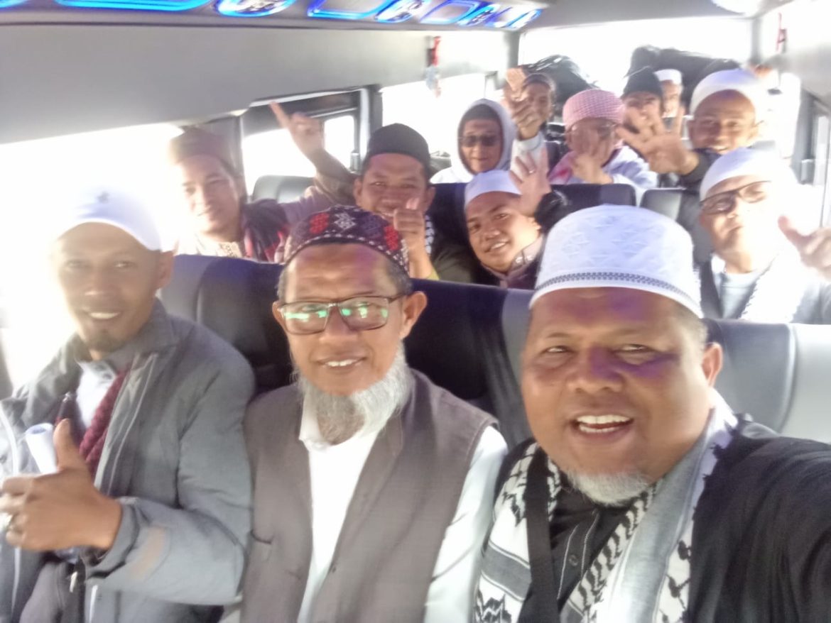 Dukungan Bupati dan Donatur, Tanah Datar Ikuti ” Ijtimak Internasional” Di Lampung
