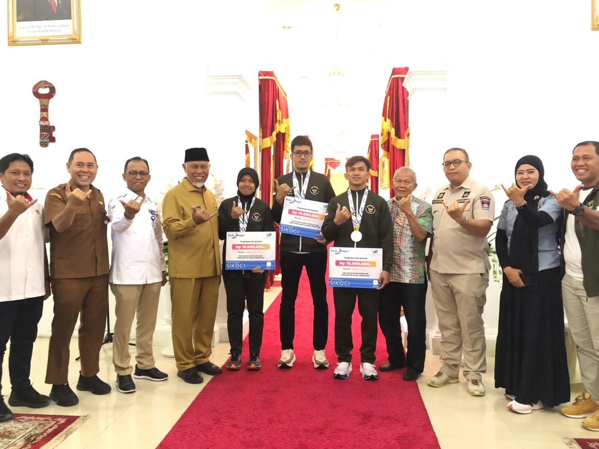 Di Apresiasi  Gubernur Mahyeldi, Tiga Atlit Sumbar Yang Raih Medali  SEA Games 2025