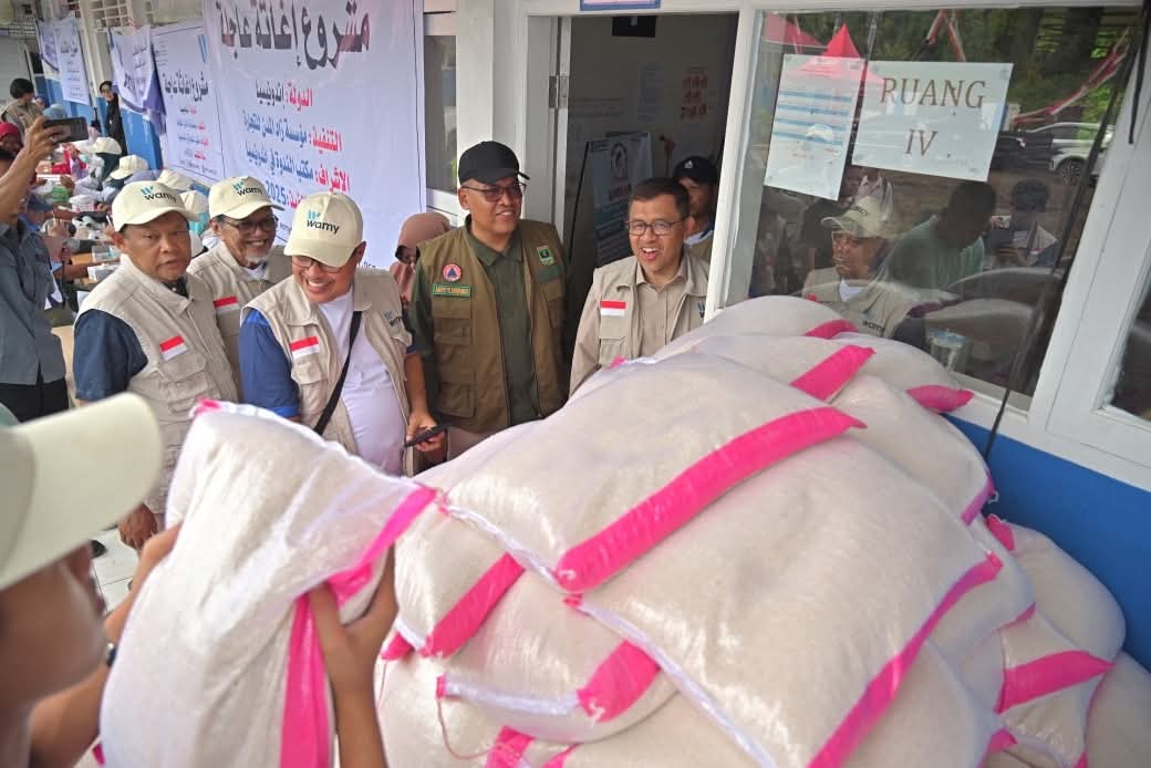 Pemprov Sumbar Sampaikan Terima Kasih Kepada WAMY Yang Turun  Langsung Bantu Korban Bencana