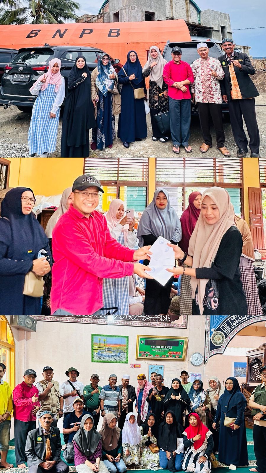 Bantuan PD-IPHI Ringankan Beban Warga 49 KK di Sumpur, Guguak Malalo, dan Padang Laweh