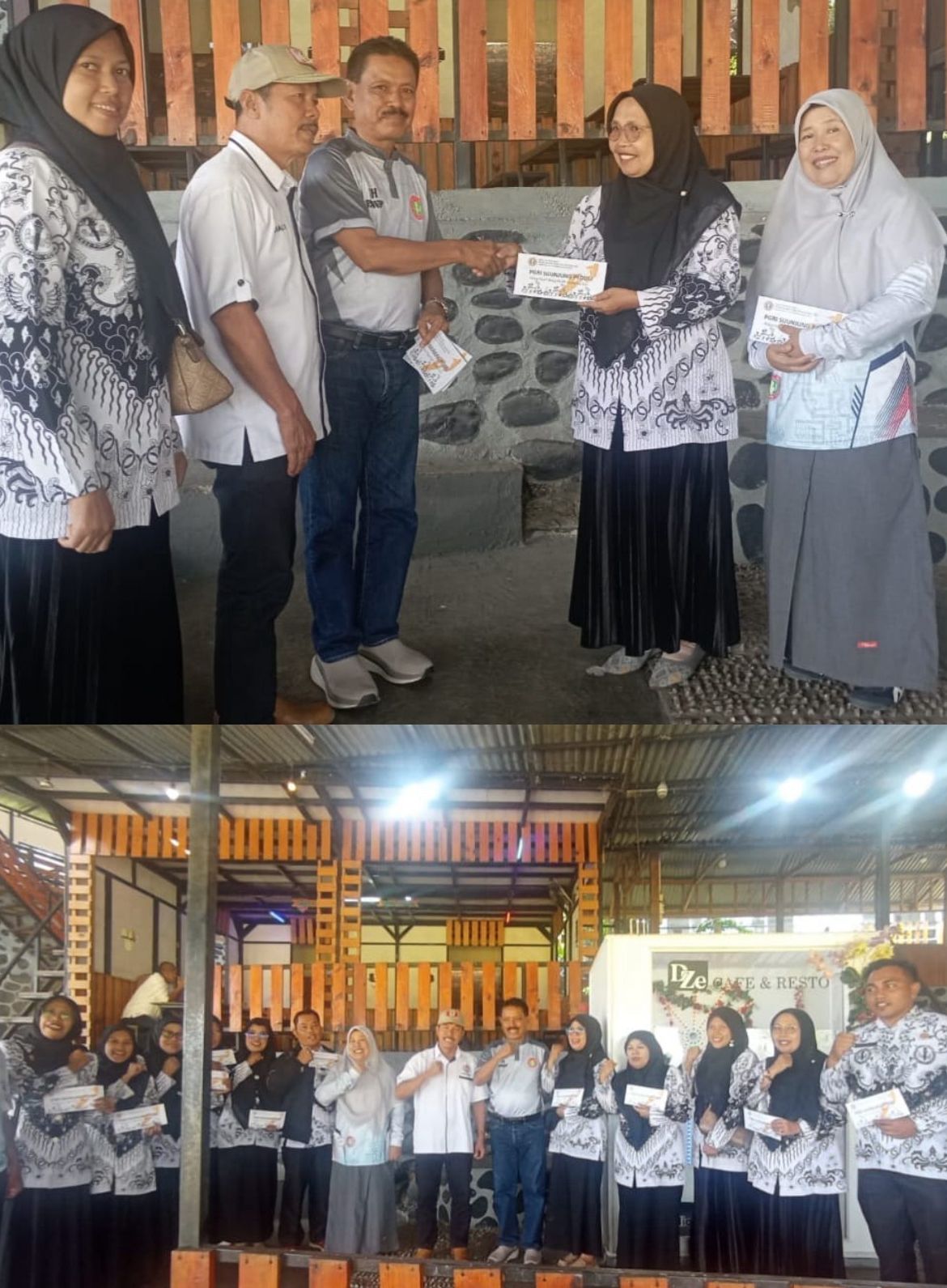 Solidaritas PGRI: Bantuan Sijunjung Untuk 13 Anggota Batipuh Selatan Terdampak Bencana