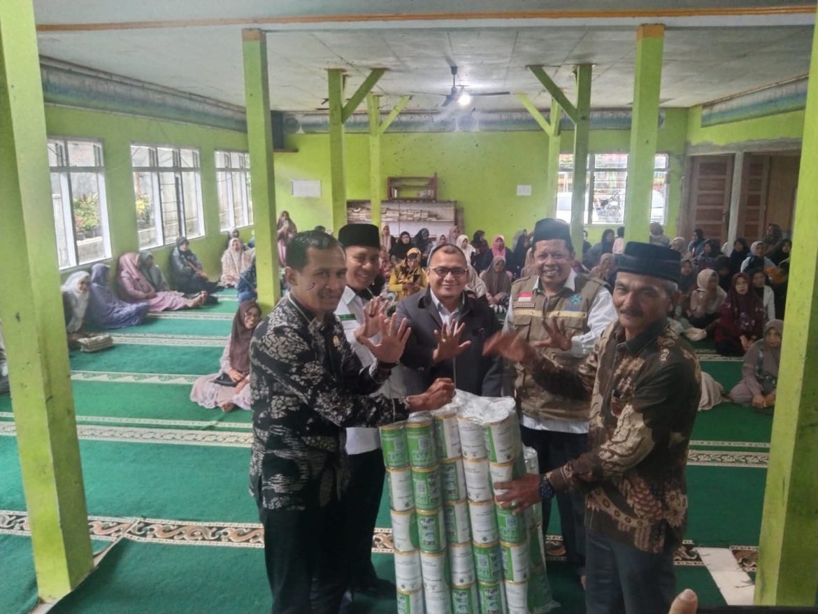MTsN 5 Sekolah Pertama Jalankan Program TASKA (Celengan Subuh) Kerjasama Dengan  BAZNAS Tanah Datar