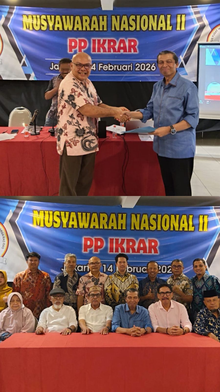 IR H Syaiful Zein Terpilih Kembali sebagai Ketua PP IKRAR Periode 2026–2030