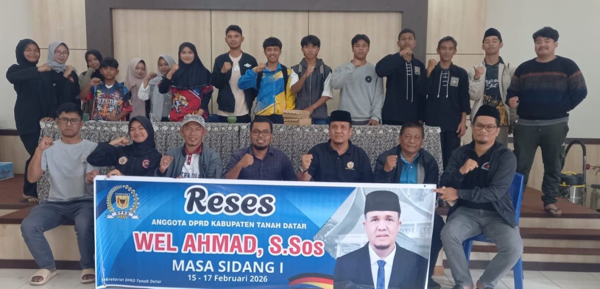 Wel Ahmad S.Sos MM Gelar Reses dan Silaturahmi Bersama IPSI, Dorong Pembinaan Atlet Menuju Porprov 2026