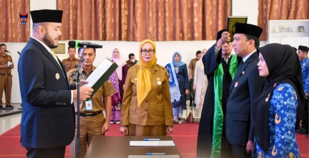 Mantan PJ Wali Kota Padang Panjang Dilantik Sebagai Inspektur Kota Padang Oleh Wali Kota Fadly Amran