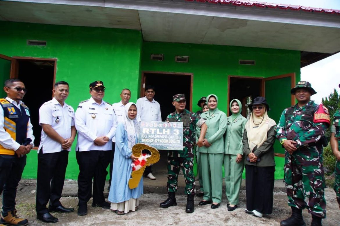 TMMD ke 127 Berakhir, Sejumlah Proyek TMMD Sudah Berhasil Dilaksanakan Di Nagari Pagaruyung
