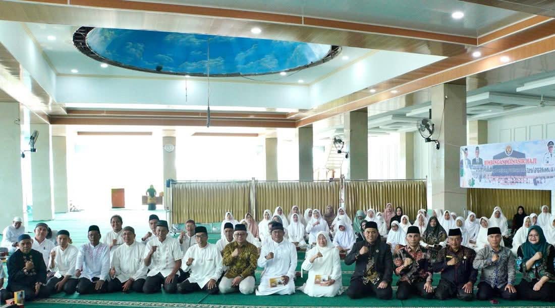 Wakil Walikota Buka Manasik Haji, 86 Calon Jemaah Haji Padang Panjang Yang Berangkat
