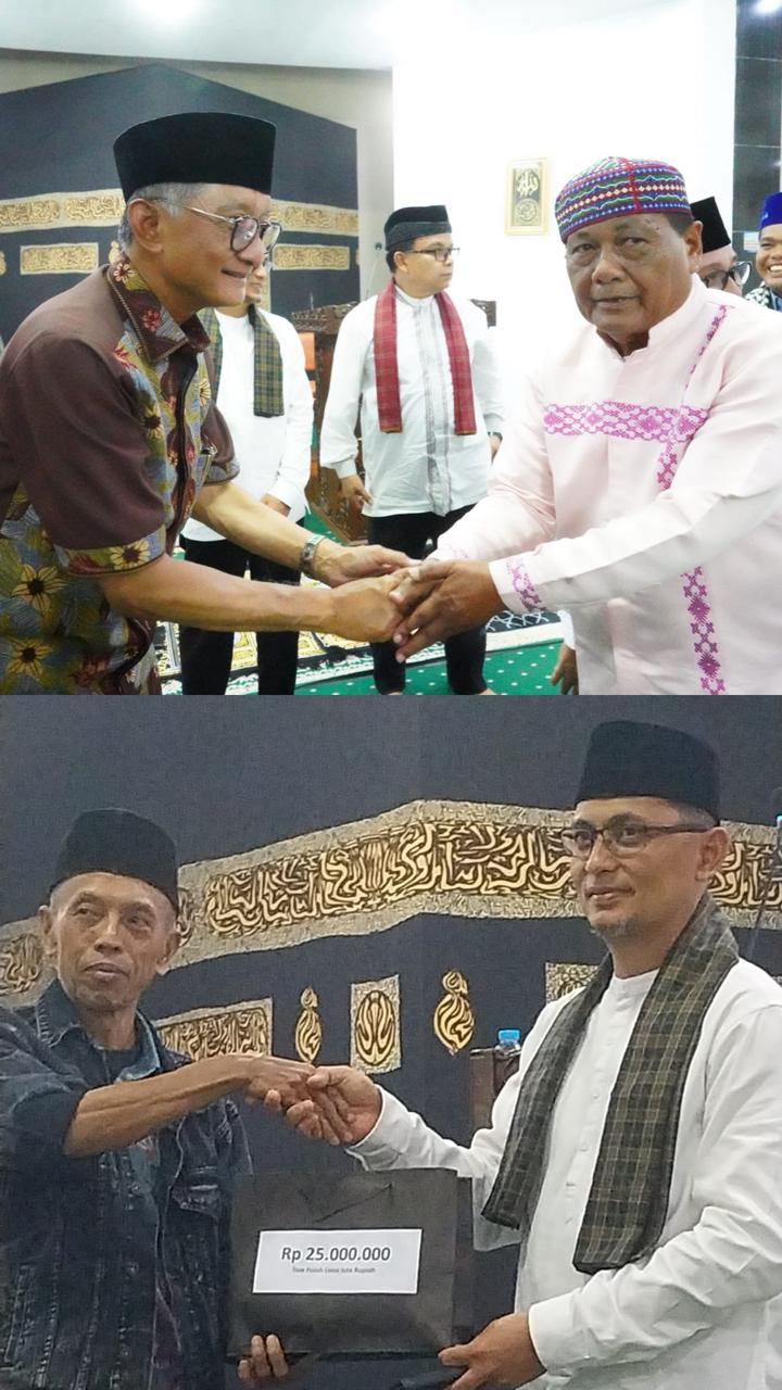 Kunjungi Masjid Muhammadiyah Tanah Datar, Menteri PU dan Pemkab Salurkan Bantuan Pembangunan Rp 60 Juta
