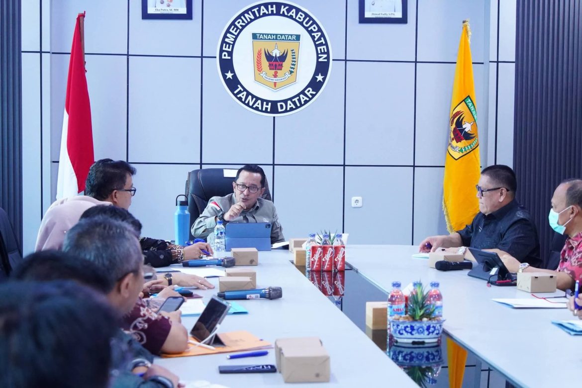 Bupati Tanah Datar Minta Seluruh  OPD Terkait  Usulan Pendanaan Ke Pemerintah Pusat Melalui Skema Transfer ke Daerah Terakomodir Secara Baik