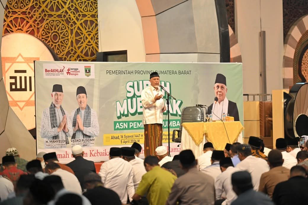 Gubernur Mahyeldi Instruksikan ASN Pemprov Sumbar Perkuat Efisiensi Energi