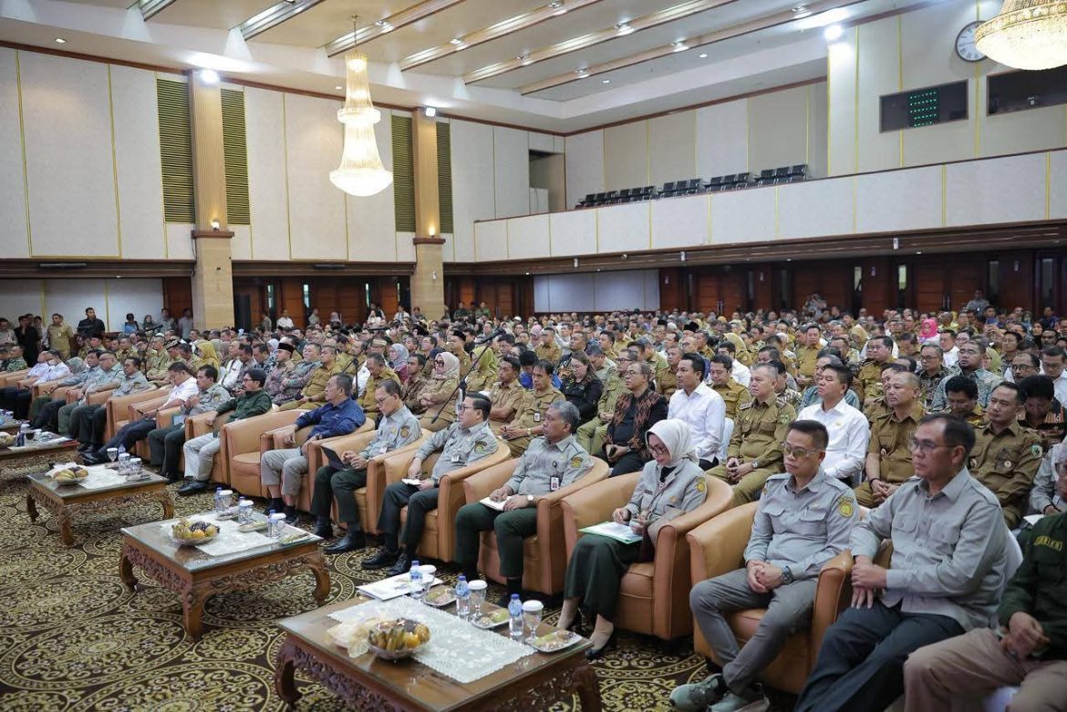 Wabup Tanah Datar Hadiri Rakor, Tahun Ini Peroleh Dana Pemulihan Dana Bencana Rp 9 Milyar