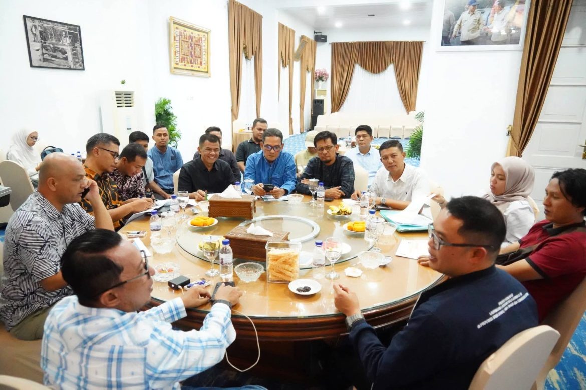 Kasatker PPS Kementerian PU RI Wilayah Sumbar Monitoring  Pembangunan Sekolah Rakyat (SR) dan Pasar Atas Serikat C Batusangkar