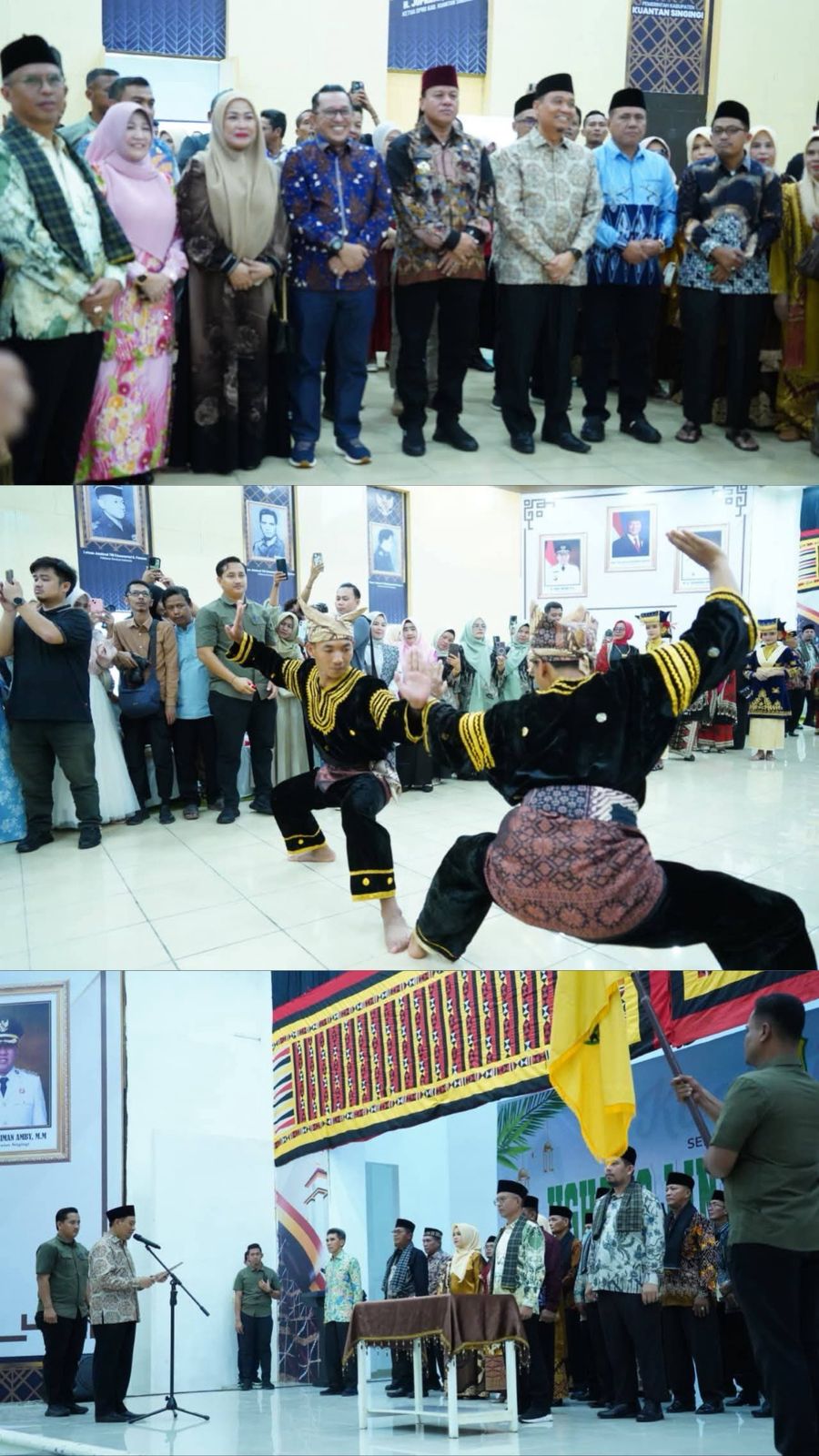 Dihadiri Bupati Tanah Datar,  Pengurus IKLB Kuantan Singingi Dikukuhkan Ketua IKLB Provinsi Riau