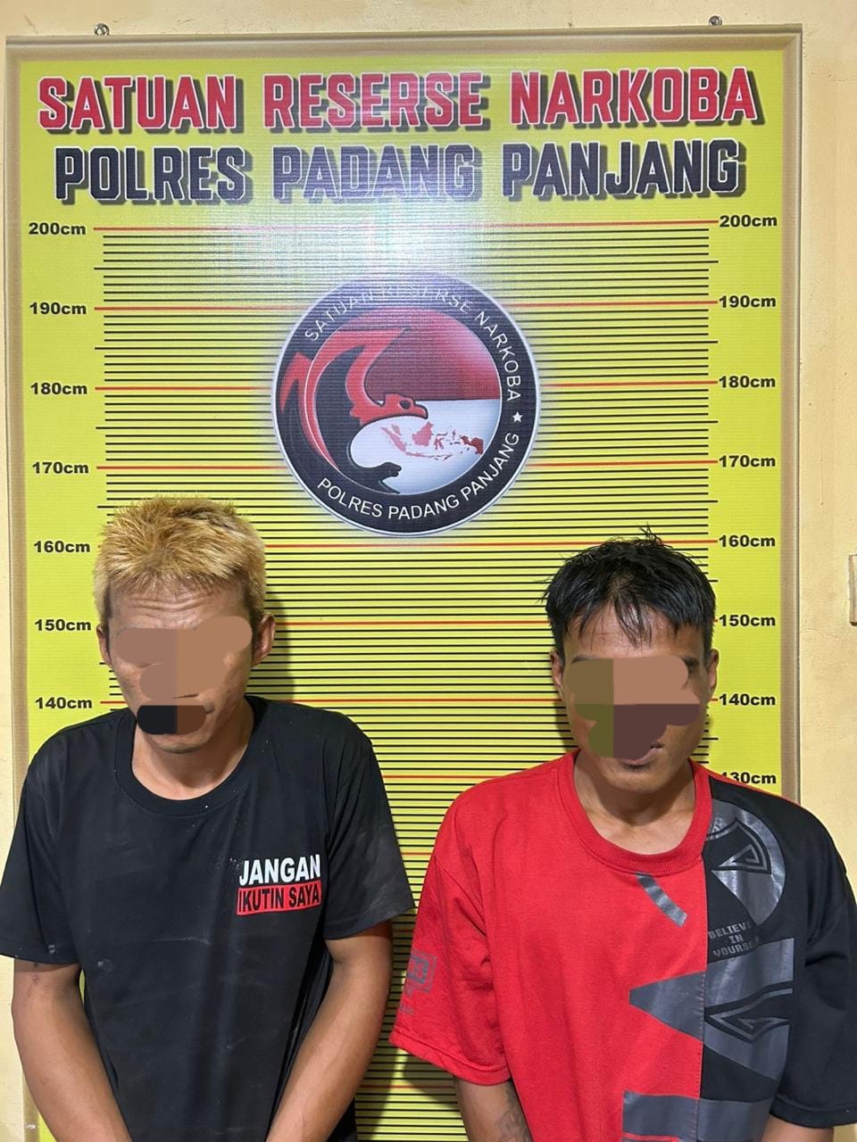 Dua Warga Nagari Tanjung Barulak Kecamatan Batipuh Dibekuk Tim Satresnarkoba Polres Padang Panjang